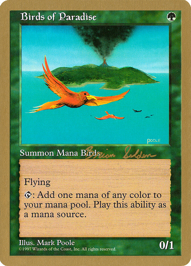 Birds of Paradise — World Championship Decks 1998 bs280/117