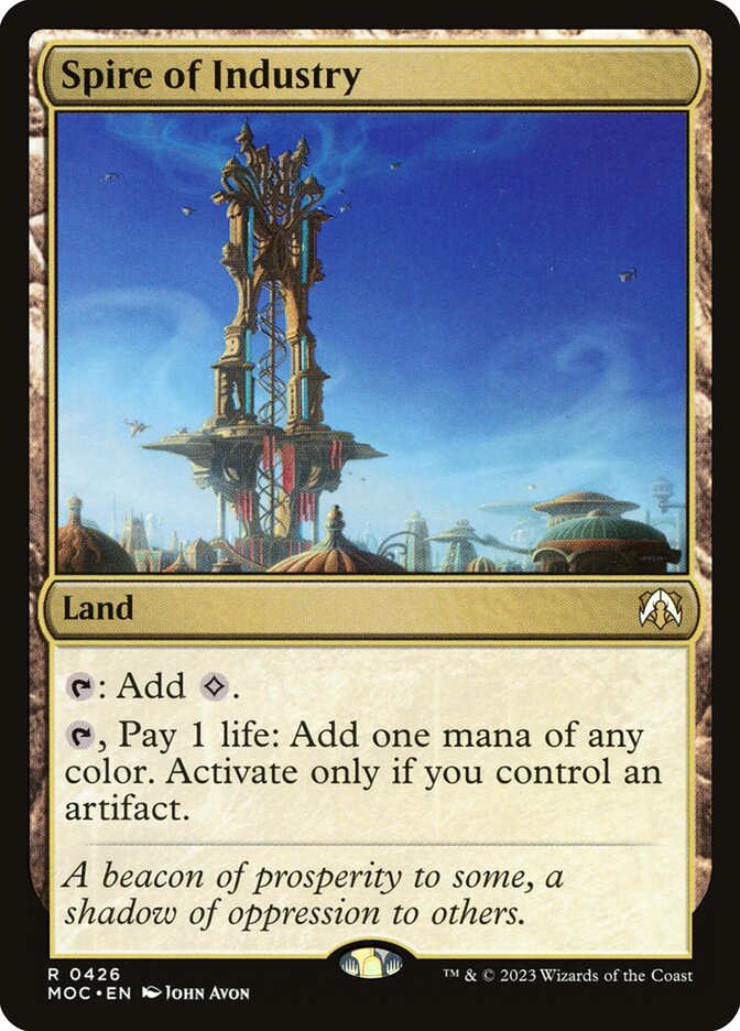 Spire of Industry — March of the Machine Commander 426/450