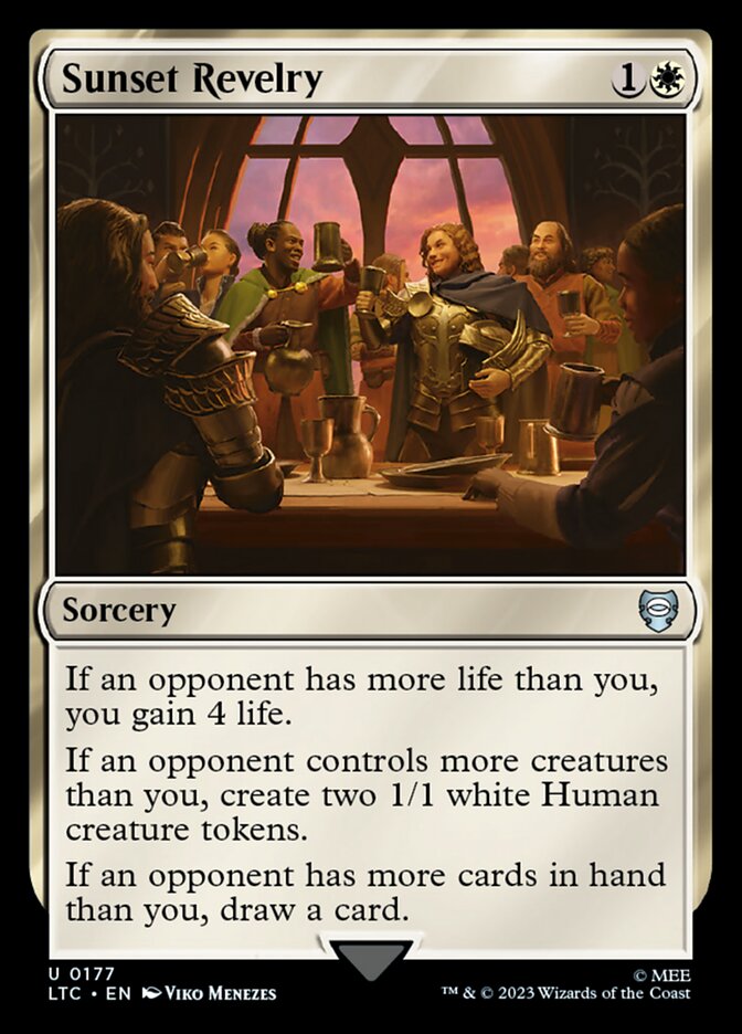 Sunset Revelry — Tales of Middle-earth Commander 177/591