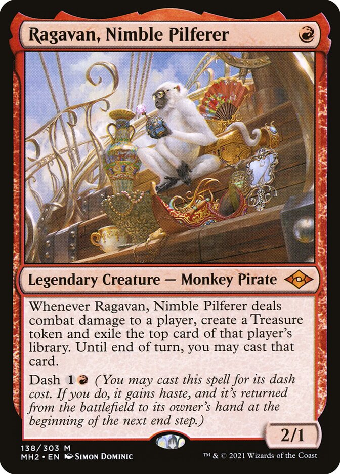 Ragavan, Nimble Pilferer — Modern Horizons 2 138/493