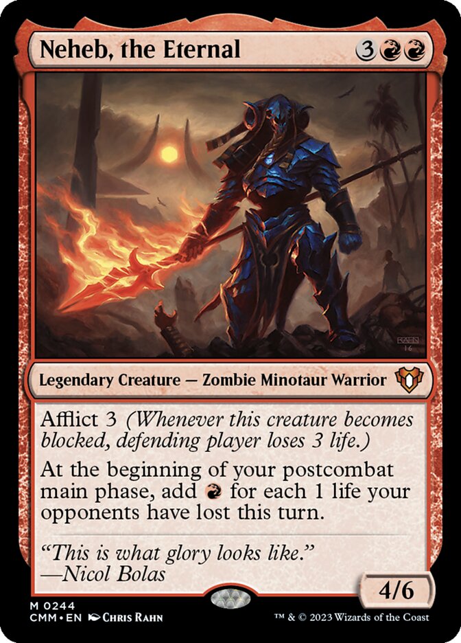 Neheb, the Eternal — Commander Masters 244/1067