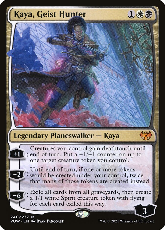 Kaya, Geist Hunter — Innistrad: Crimson Vow 240/423