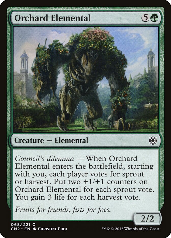 Orchard Elemental — Conspiracy: Take the Crown 68/222