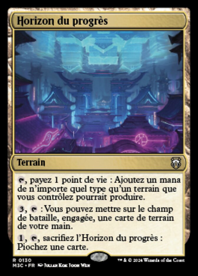 Horizon du progrès — Modern Horizons 3 Commander 130/398