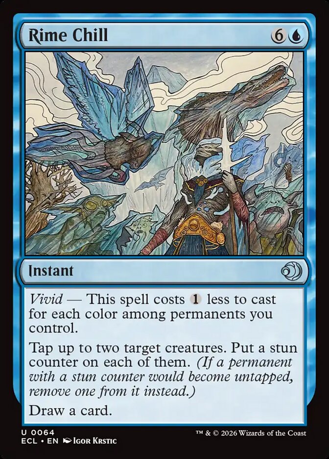 Rime Chill — Lorwyn Eclipsed 64/408