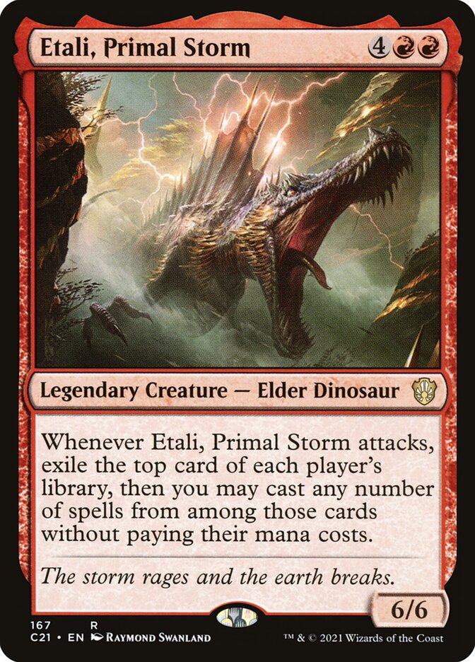 Etali, Primal Storm — Commander 2021 167/409