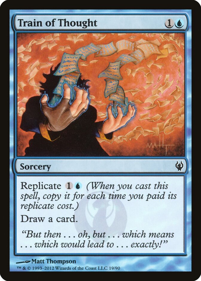 Train of Thought — Duel Decks: Izzet vs. Golgari 19/90