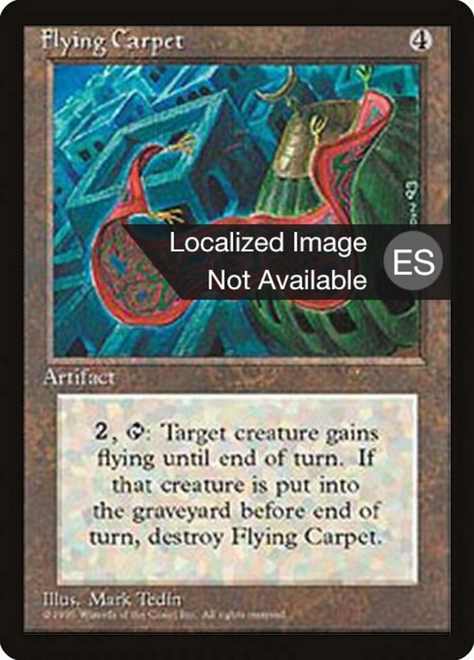 Flying Carpet — Fourth Edition Foreign Black Border 320/378