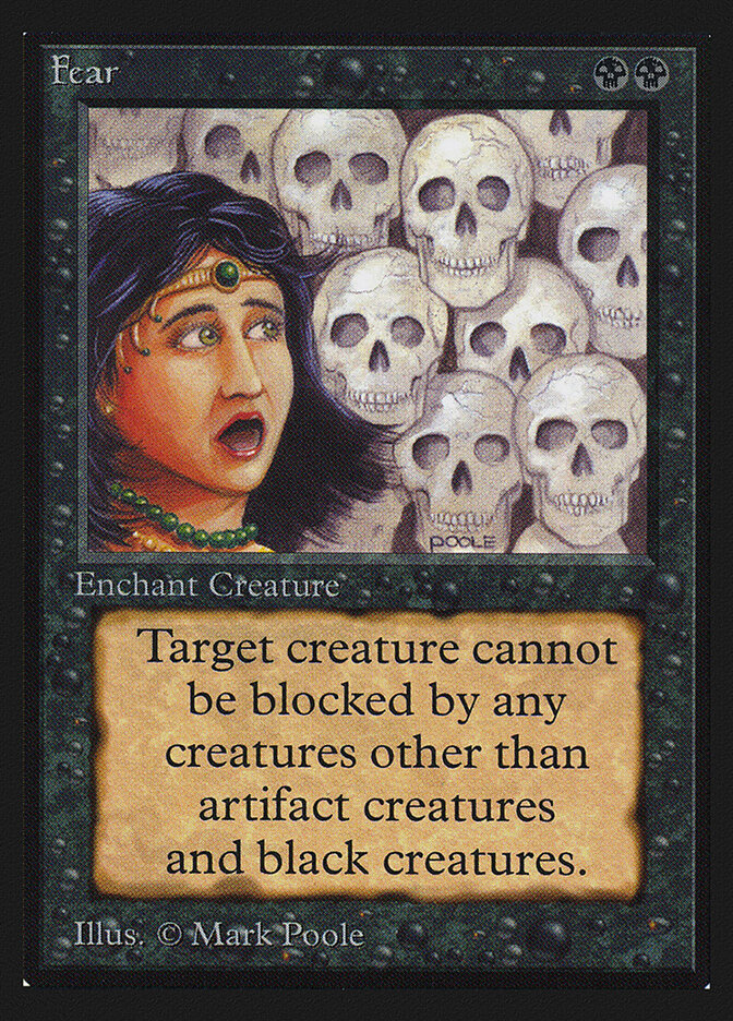 Fear — Intl. Collectors' Edition 109/302