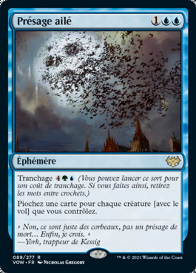 Présage ailé — Innistrad: Crimson Vow 89/423