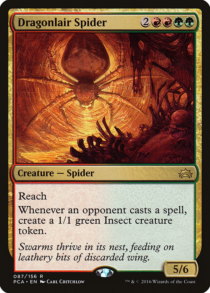 Dragonlair Spider — Planechase Anthology 87/156
