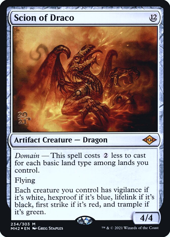 Scion of Draco — Modern Horizons 2 Promos 234s/86