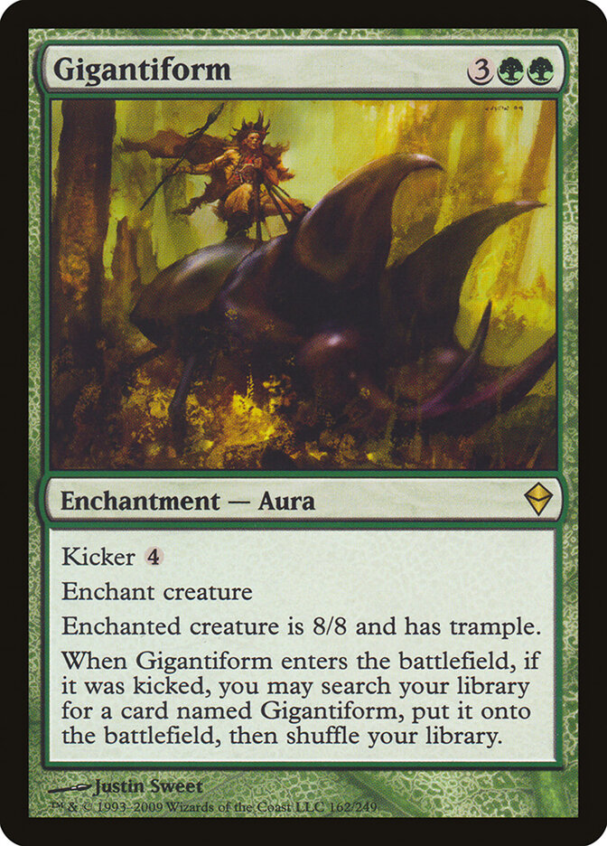Gigantiform — Zendikar 162/269