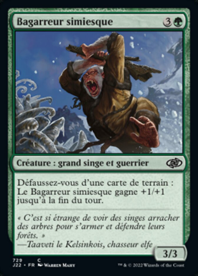 Bagarreur simiesque — Jumpstart 2022 729/835