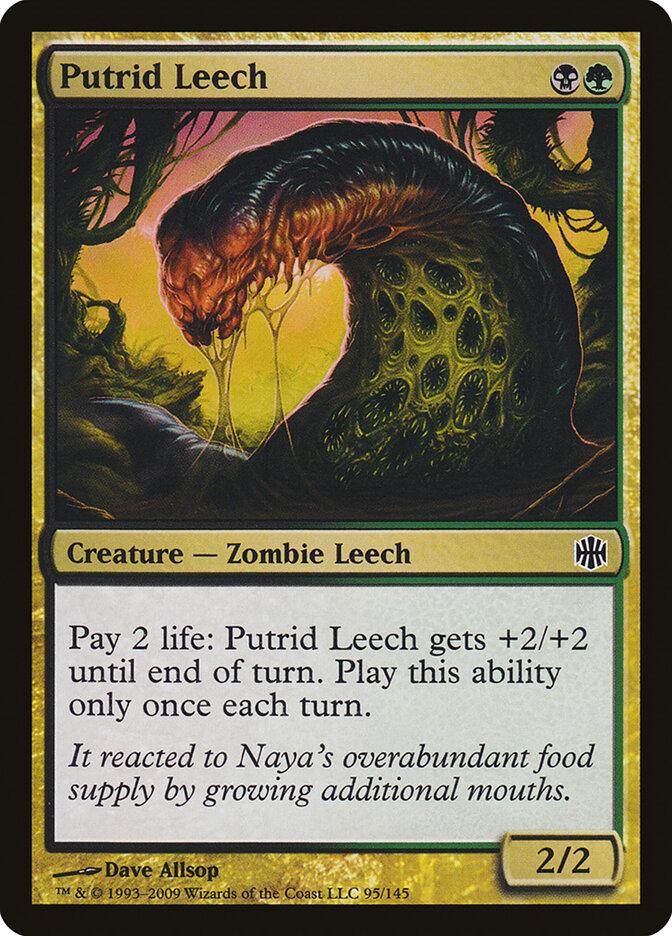 Putrid Leech — Alara Reborn 95/145