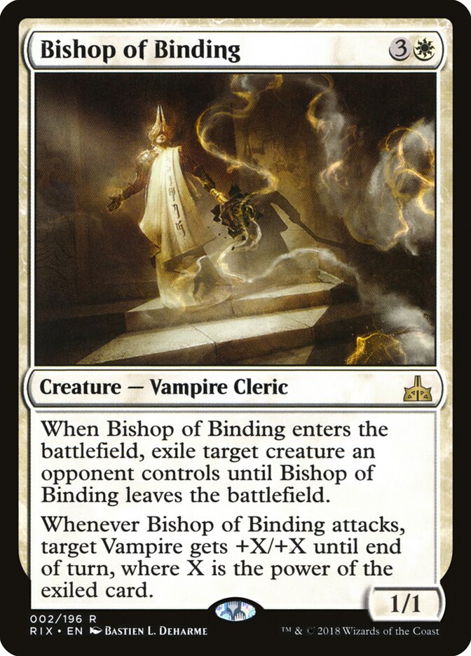 Évêque d'emprisonnement — Rivals of Ixalan 2/205