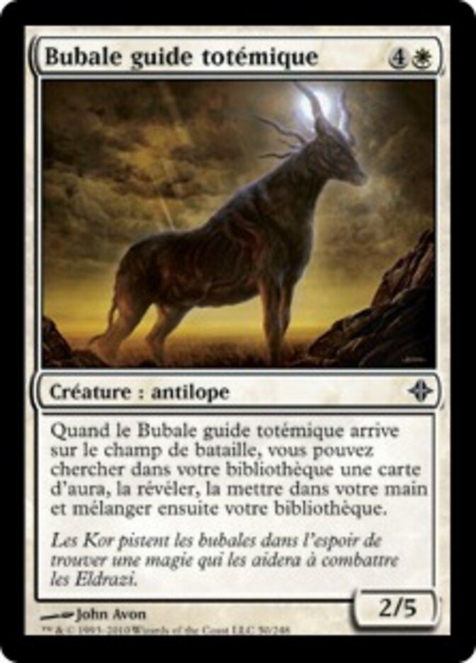 Bubale guide totémique — Rise of the Eldrazi 50/248