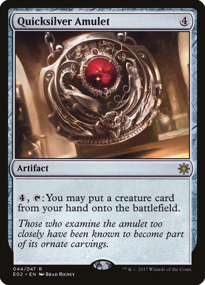 Quicksilver Amulet — Explorers of Ixalan 44/48