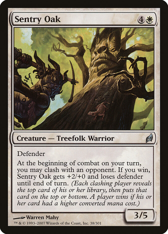 Sentry Oak — Lorwyn 38/301