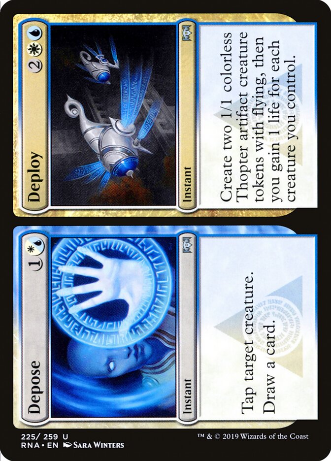 Depose // Deploy — Ravnica Allegiance 225/273
