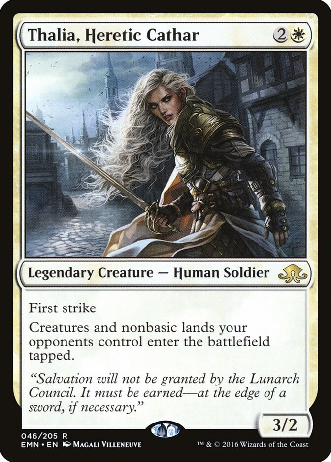 Thalia, Heretic Cathar — Eldritch Moon 46/208