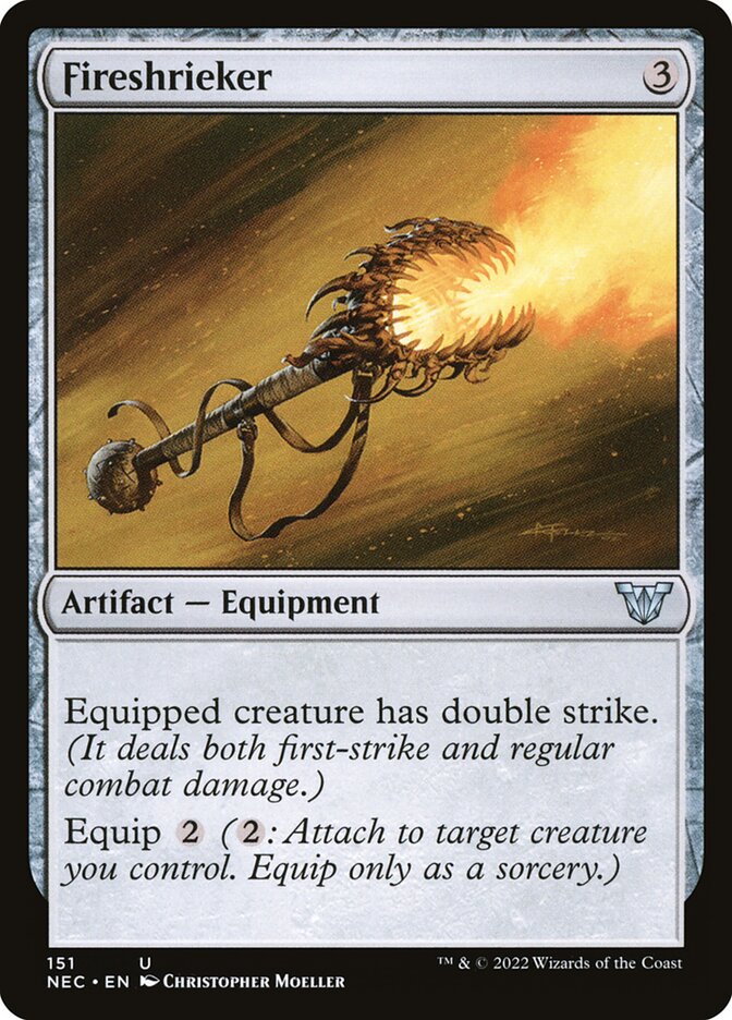Fireshrieker — Neon Dynasty Commander 151/179