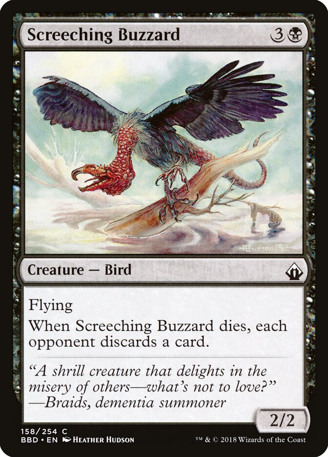 Screeching Buzzard — Battlebond 158/256