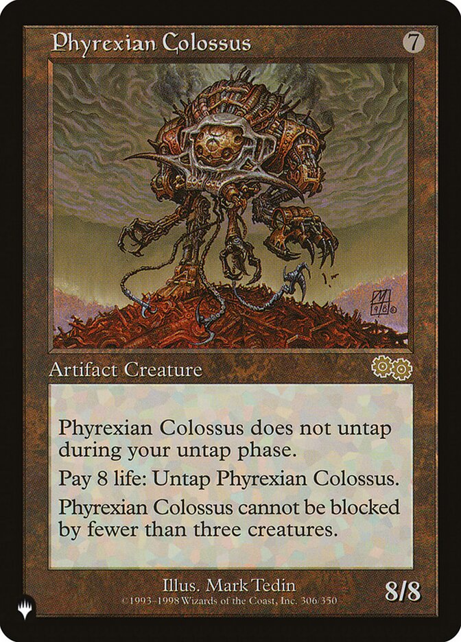 Phyrexian Colossus — The List USG-305/5581