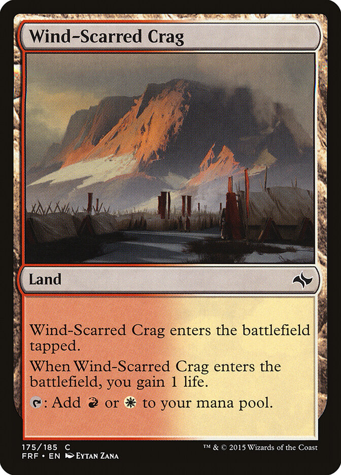 Wind-Scarred Crag — Fate Reforged 175/191