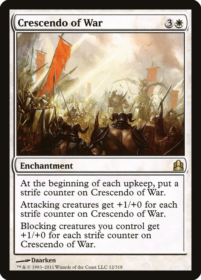 Crescendo of War — Commander 2011 12/318