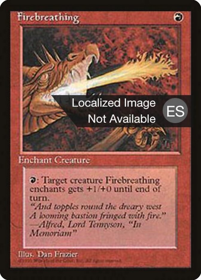 Firebreathing — Fourth Edition Foreign Black Border 193/378