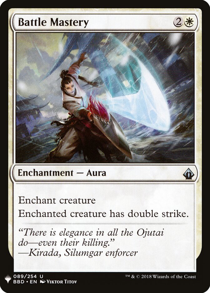 Battle Mastery — The List BBD-89/5581