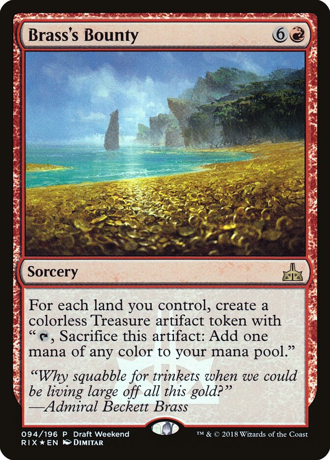 Brass's Bounty — Rivals of Ixalan Promos 94/98