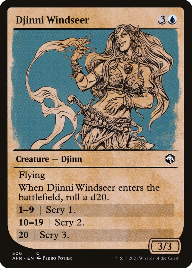 Djinni Windseer — Adventures in the Forgotten Realms 306/424