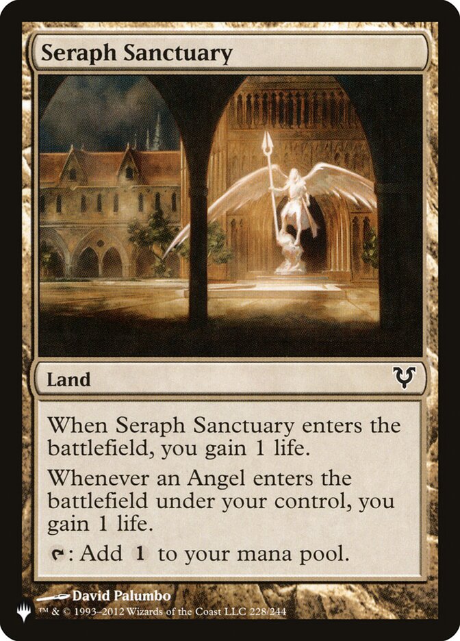 Seraph Sanctuary — The List AVR-228/5581