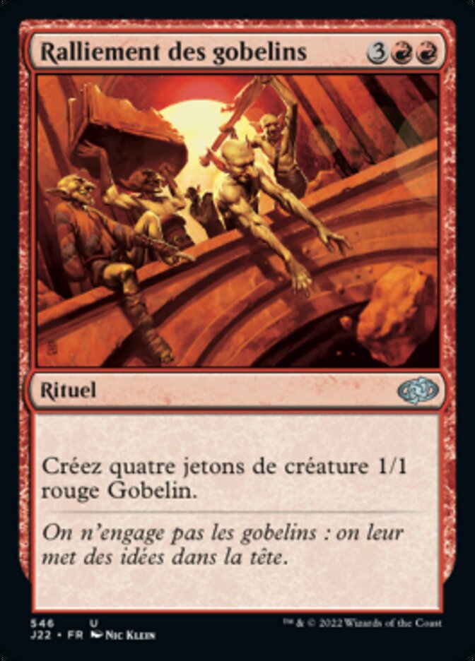 Ralliement des gobelins — Jumpstart 2022 546/835