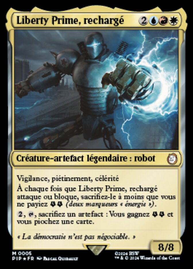 Liberty Prime, rechargé — Fallout 5/1068