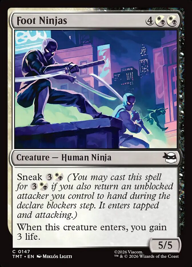 Foot Ninjas — Teenage Mutant Ninja Turtles 147/320