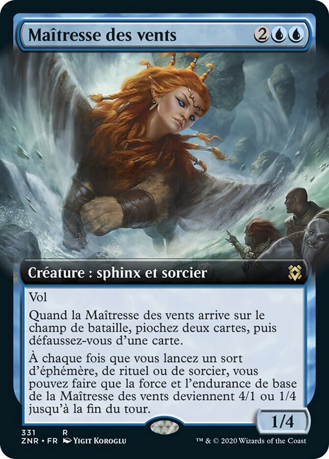 Maîtresse des vents — Zendikar Rising 331/406