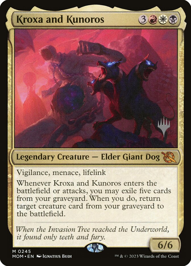 Kroxa and Kunoros — March of the Machine Promos 245p/134