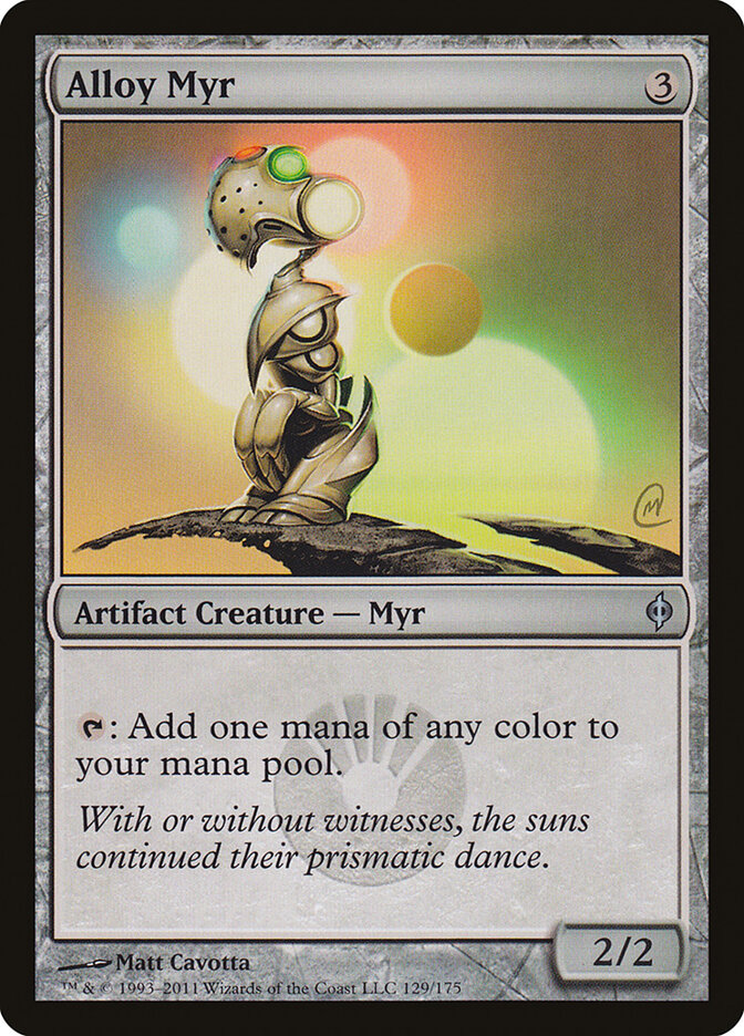 Alloy Myr — New Phyrexia 129/175