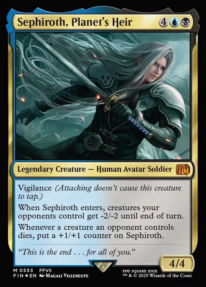 Sephiroth, Planet's Heir — Final Fantasy 553/595