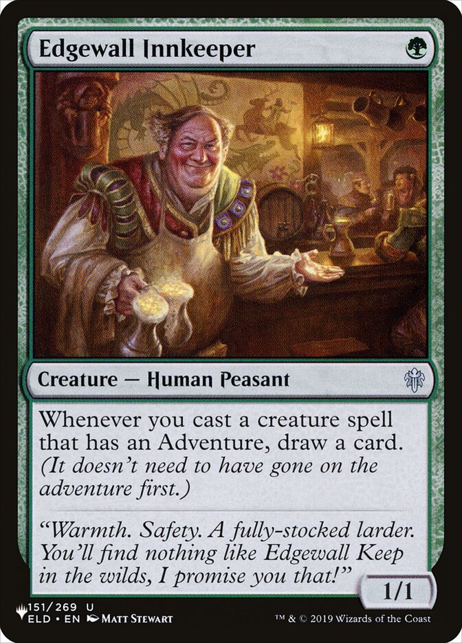 Edgewall Innkeeper — The List ELD-151/5581