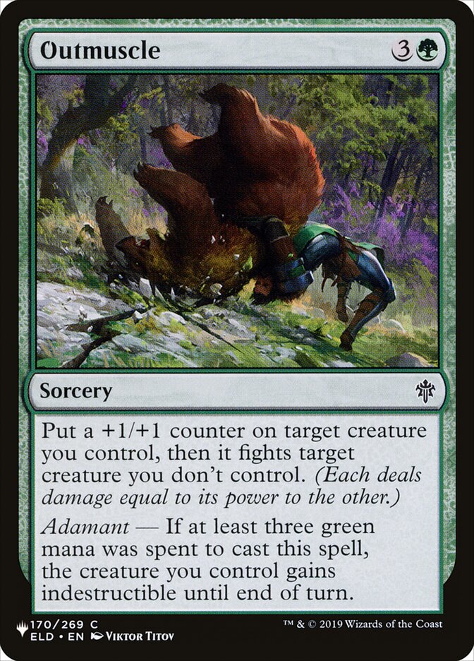 Outmuscle — The List ELD-170/5581