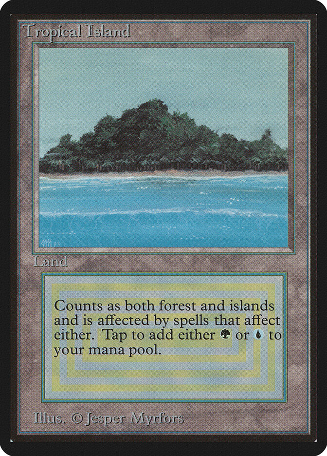 Tropical Island — Limited Edition Beta 284/302