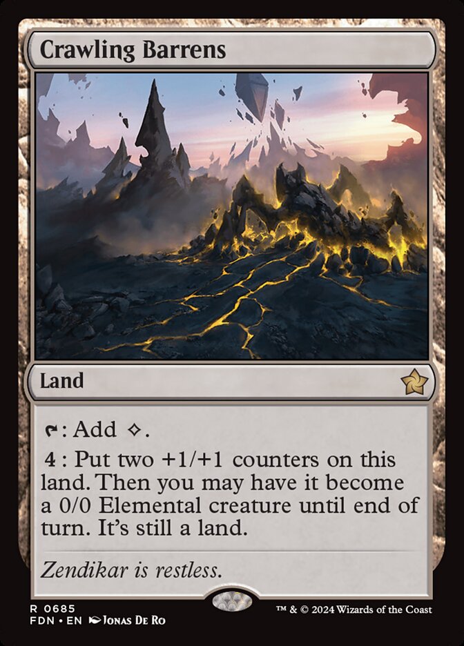 Crawling Barrens — Foundations 685/771