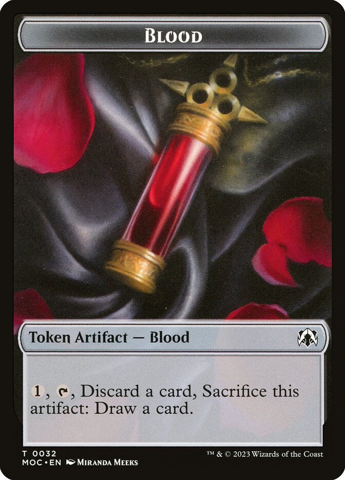 Blood — March of the Machine Commander Tokens 32/46