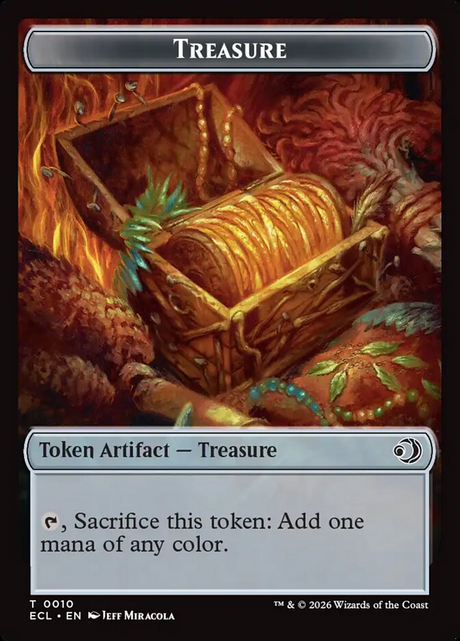 Treasure — Lorwyn Eclipsed Tokens 10/13