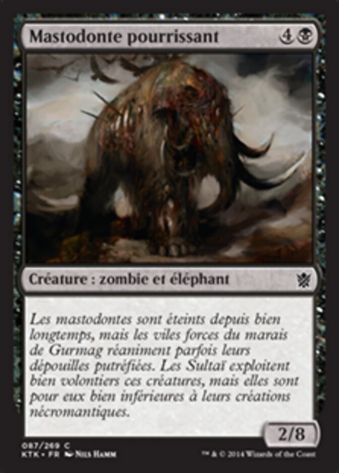 Mastodonte pourrissant — Khans of Tarkir 87/293