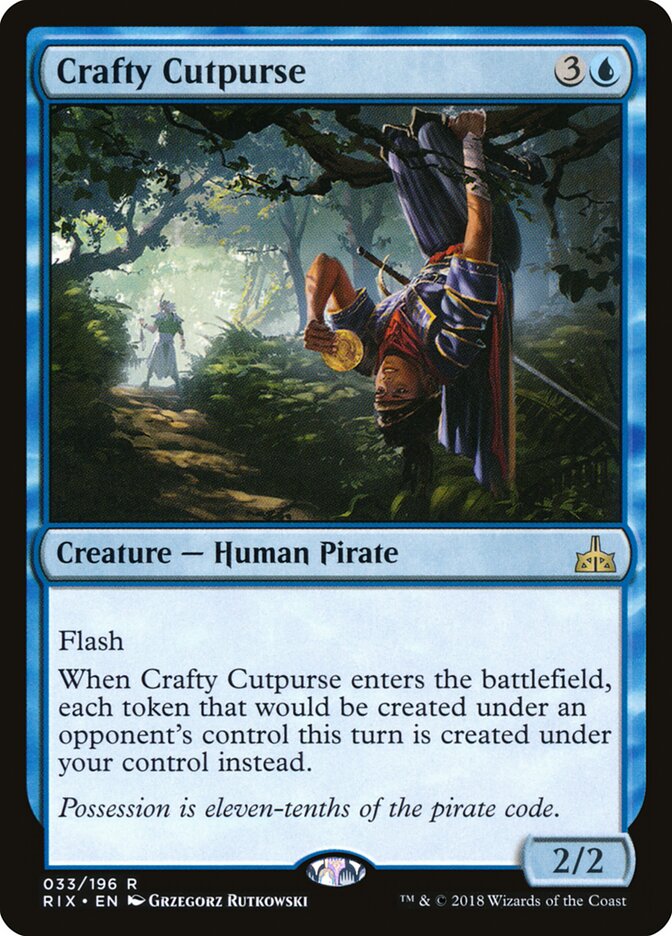 Crafty Cutpurse — Rivals of Ixalan 33/205